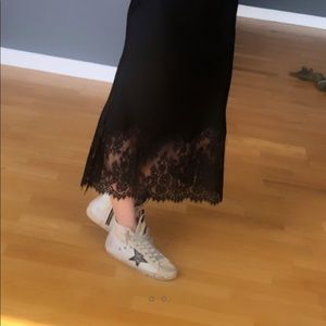 Never worn AllSaints fully lined slip skirt